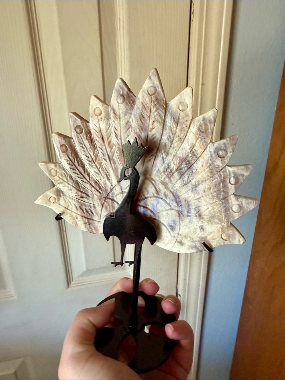 Crystal (Moonstone) Peacock